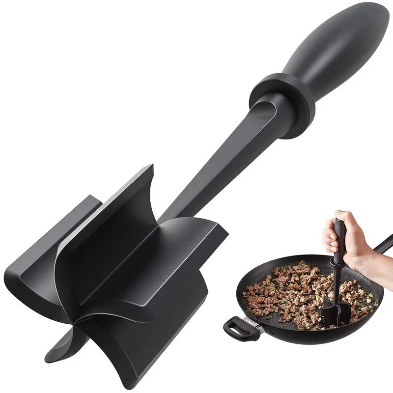 Kitchen Chicken Shredder Non-Slip Meat Grinders For Pork Beef Cooked Chicken Breasts Vegetable Kitchen Tool Handle Shredder