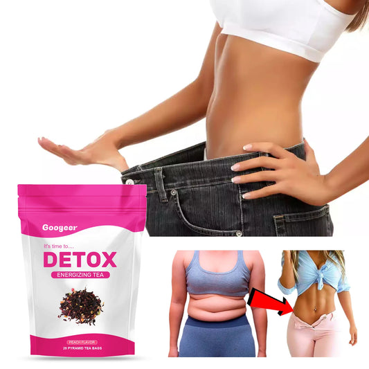 28pcs Googeer Fat-Reducing Tea Abdomen In Compact Beauty Body Accelerate Fat Breakdown Improve Metabolism Health Lithe Green Tea