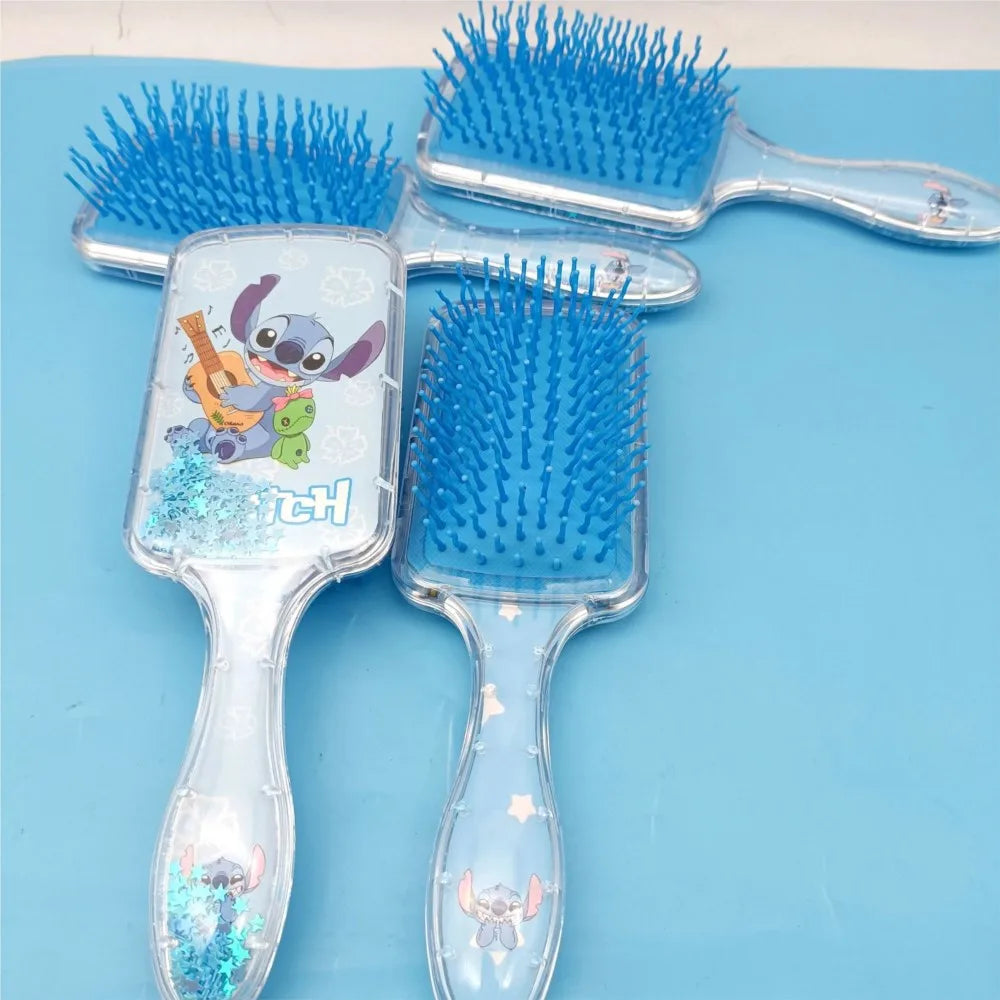 Cartoon Stitch Air Cushion Comb Anime Cute Household Items Kawaii Massage Comb Fashion Girl Heart Christmas Holiday Gifts
