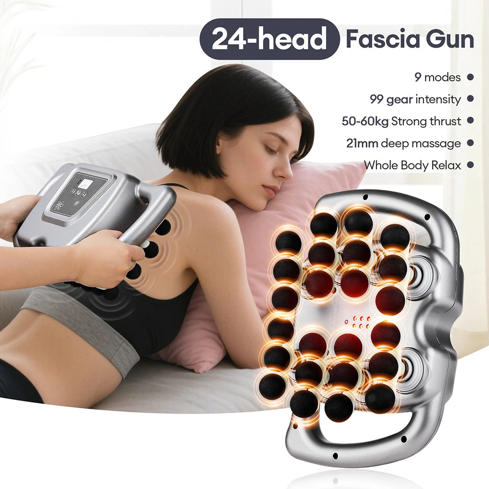 24-Head Vibration Muscle Massager