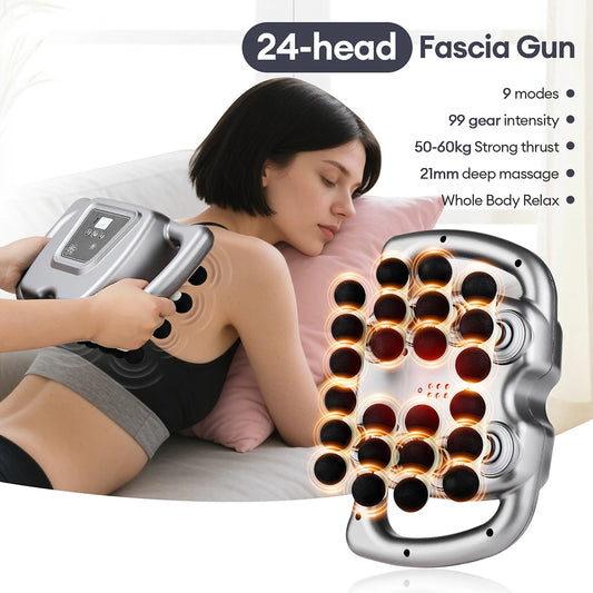 24-Head Vibration Muscle Massager