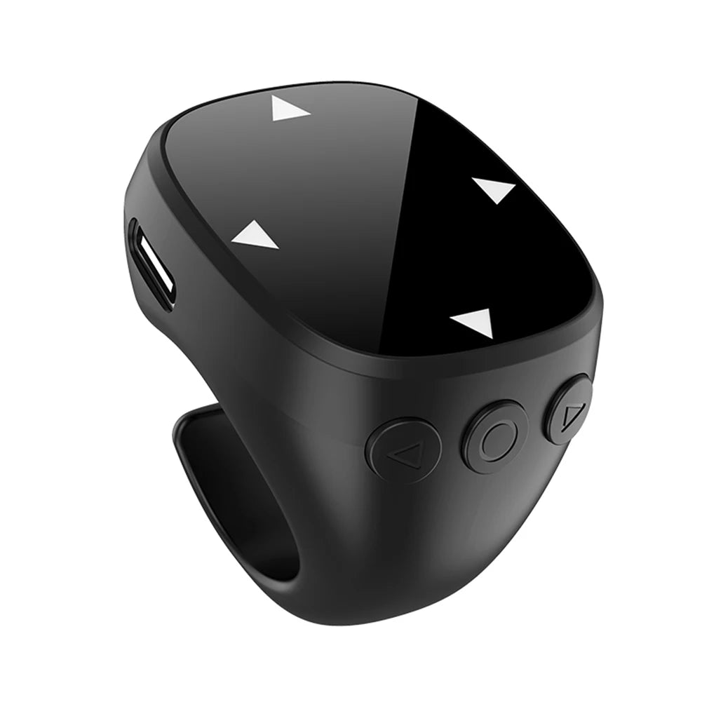 For TikTok Scrolling Ring Bluetooth-Compatible 5.3 Fingertip Wireless Remote Control Finger Remote for Android iOS iPhone iPad