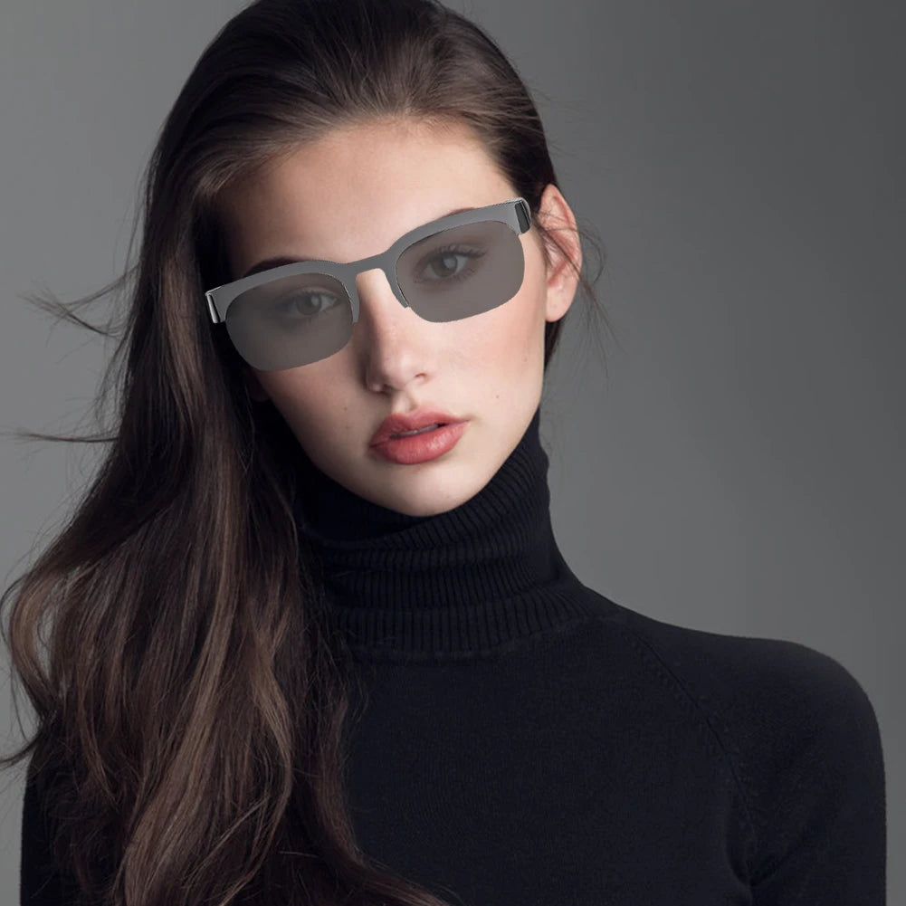 Smart Glasses with AI Translator Hands-Free Music & Calls BT Sunglasses UV Protection Outdoor Sports Headphones for Men Women