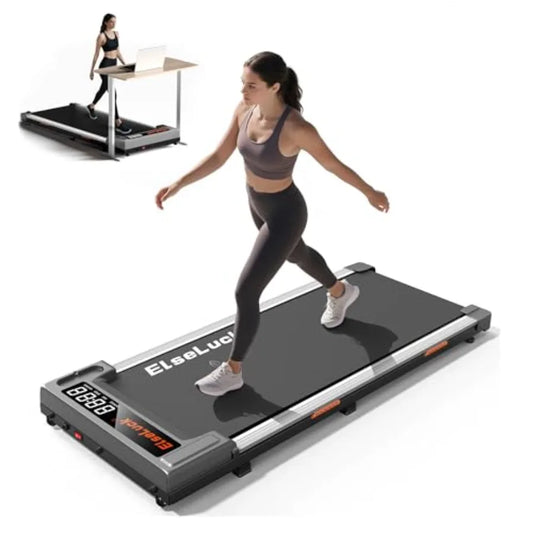 Walking Pad Treadmill, Under Desk Treadmill for Home and Office with Remote Control, Portable 2.5 HP Walking Jogging Running Mac