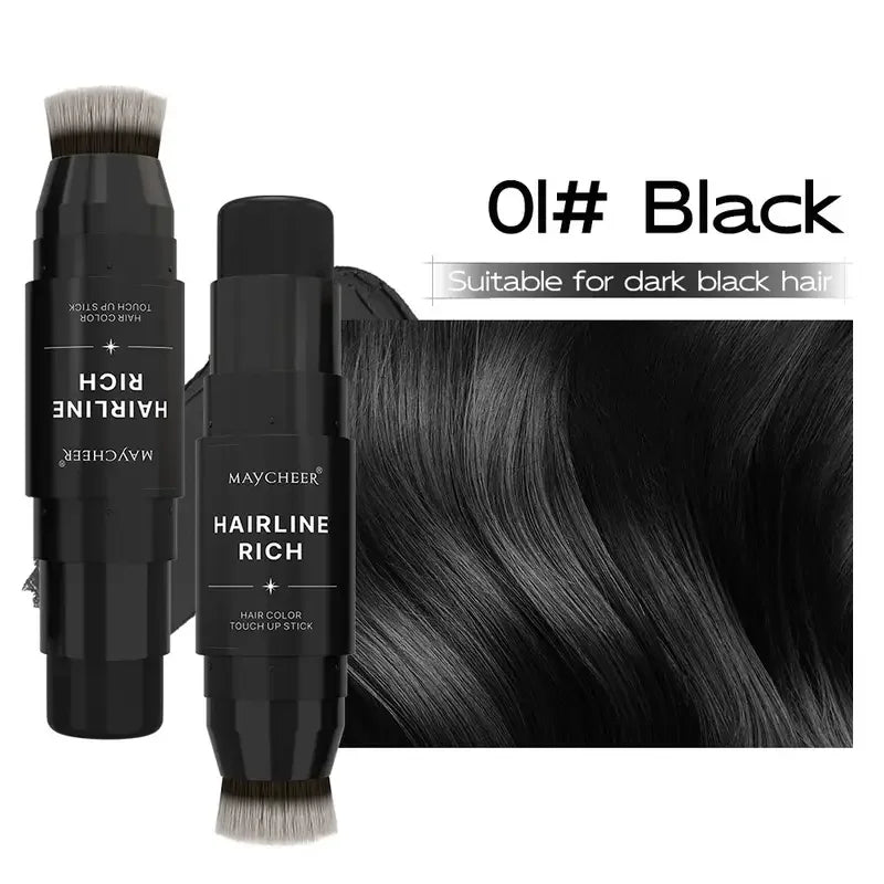Waterproof Hairline Concealer Stick - Instantly Conceal Roots and Shadows for a Natural-looking Makeup Look Shadow Powder Stick