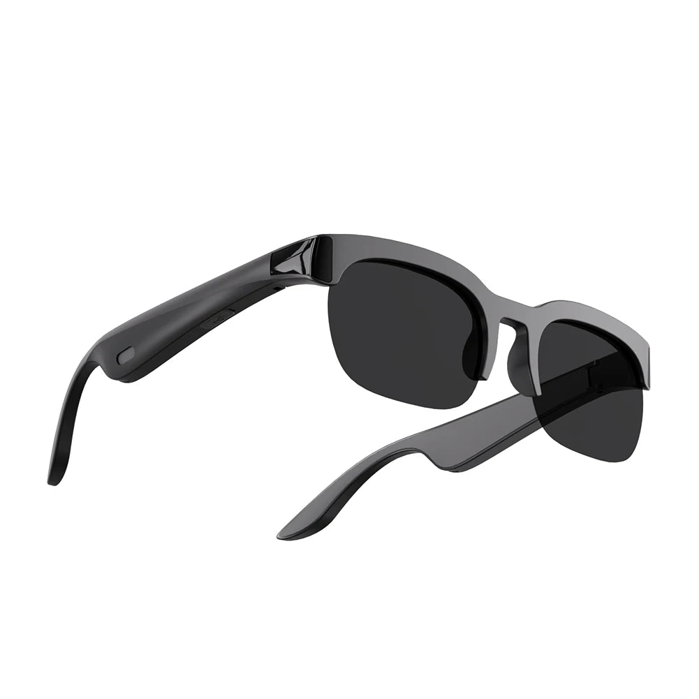 Smart Glasses with AI Translator Hands-Free Music & Calls BT Sunglasses UV Protection Outdoor Sports Headphones for Men Women