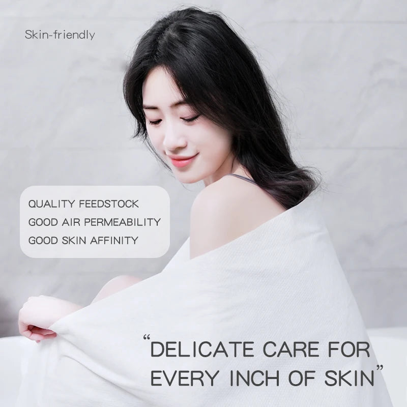 Large Thick Bath Towel Hotel Towel Soft Absorbent Face Towel Disposable Compressed Towel Travel Towel