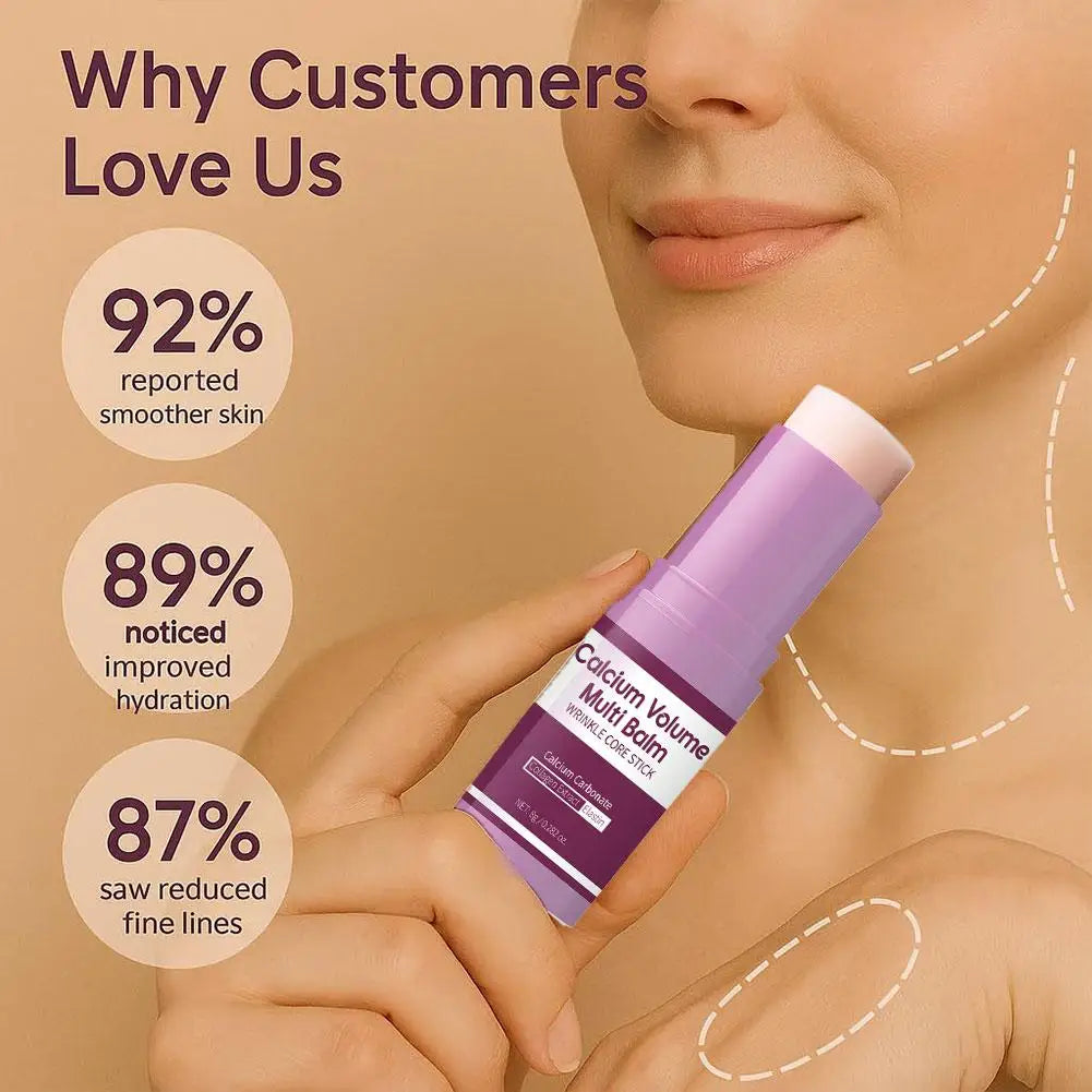 Calcium Volume Multi Eye Cream Wrinkle Stick Eye Cream Balm Reduce Fine Lines Dark Circles Tighten Care Moisturizing Eye Skin