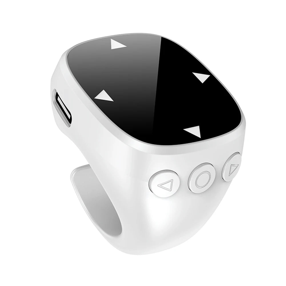 For TikTok Scrolling Ring Bluetooth-Compatible 5.3 Fingertip Wireless Remote Control Finger Remote for Android iOS iPhone iPad