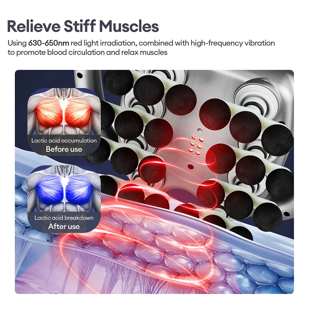 24-Head Vibration Muscle Massager