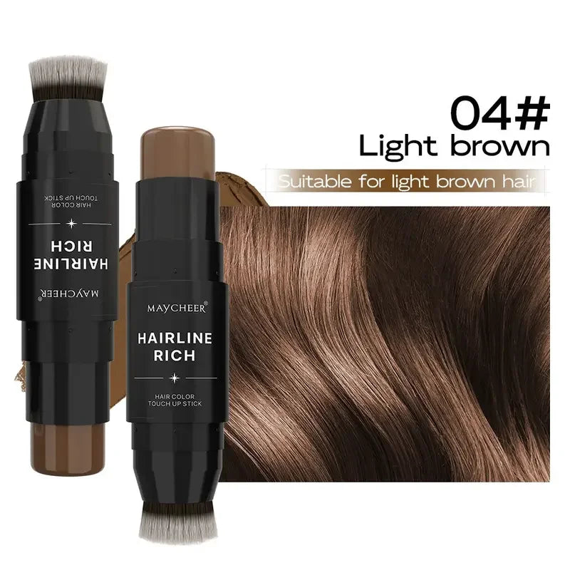 Waterproof Hairline Concealer Stick - Instantly Conceal Roots and Shadows for a Natural-looking Makeup Look Shadow Powder Stick