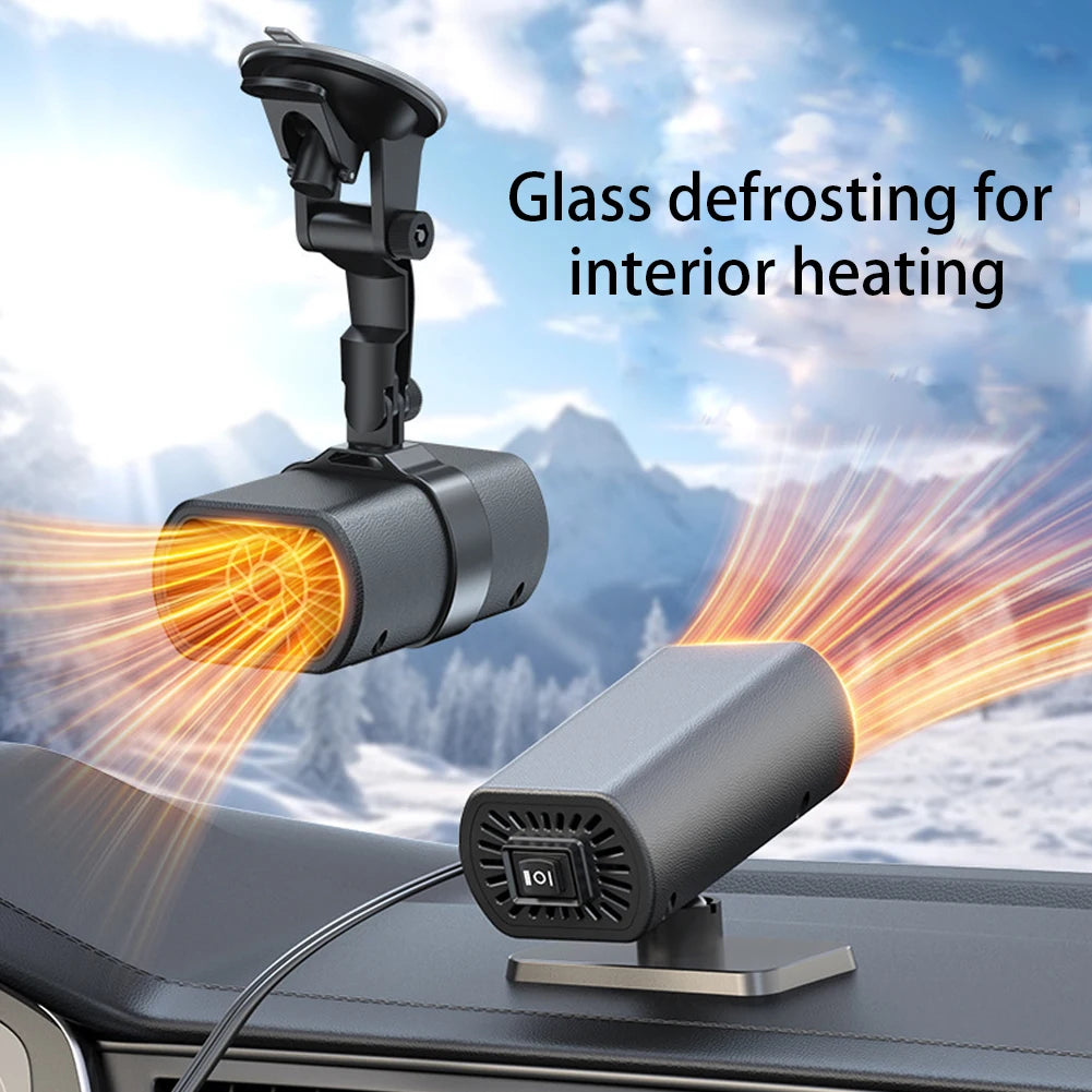 12V 200W Car Heater Demister Universal Car Defogger Adjustable Window Windshield Defrosting Heater Car Accessories