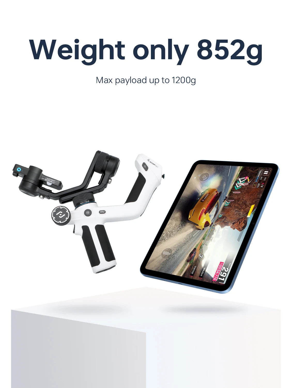 FeiyuTech SCORP Mini 2 All-in-One 3-Axis Handheld Camera Phone Gimbal Stabilizer for Sony GoPro iPhone 16 AI Tracker