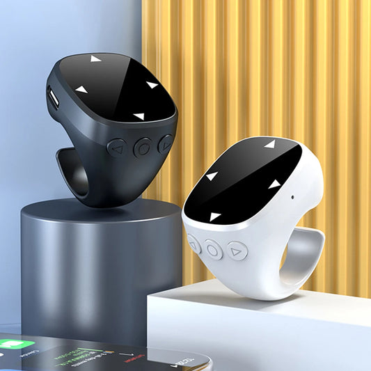 For TikTok Scrolling Ring Bluetooth-Compatible 5.3 Fingertip Wireless Remote Control Finger Remote for Android iOS iPhone iPad
